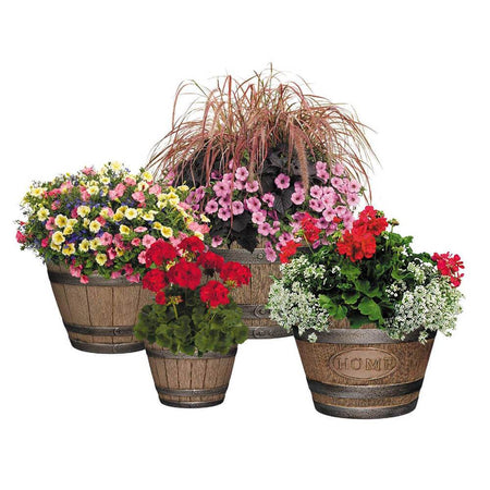 Whiskey Barrel Planter