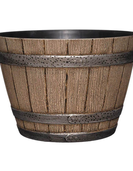 Whiskey Barrel Planter