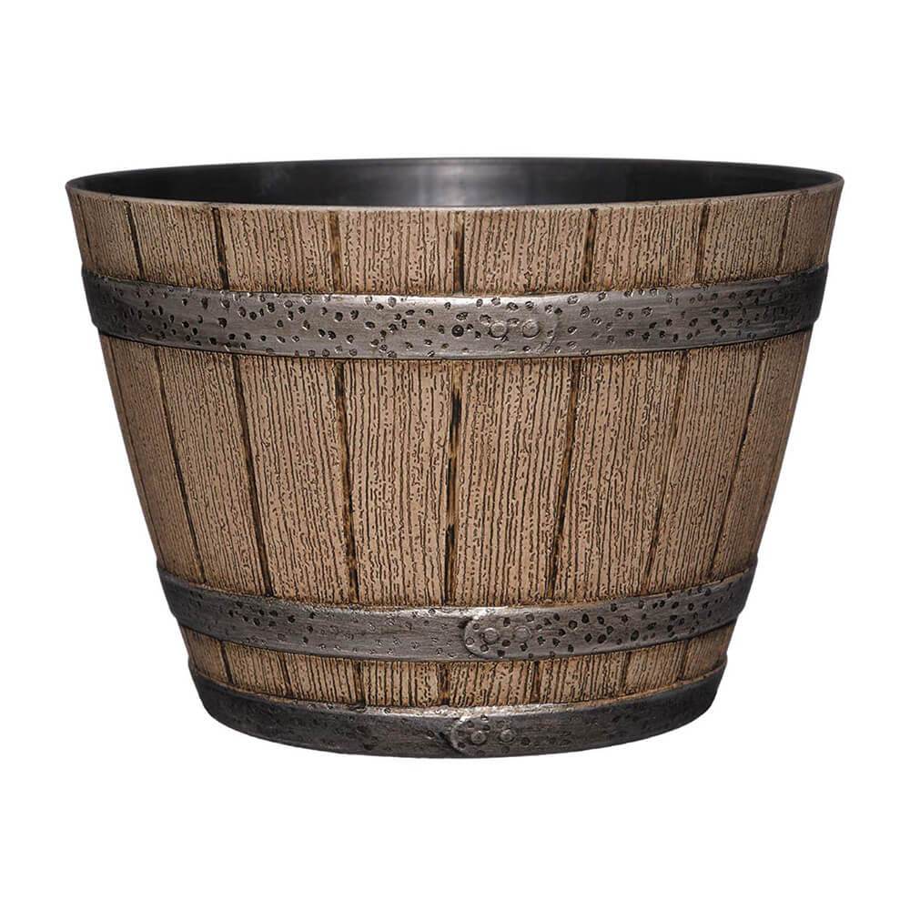 Whiskey Barrel Planter