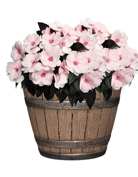 Whiskey Barrel Planter