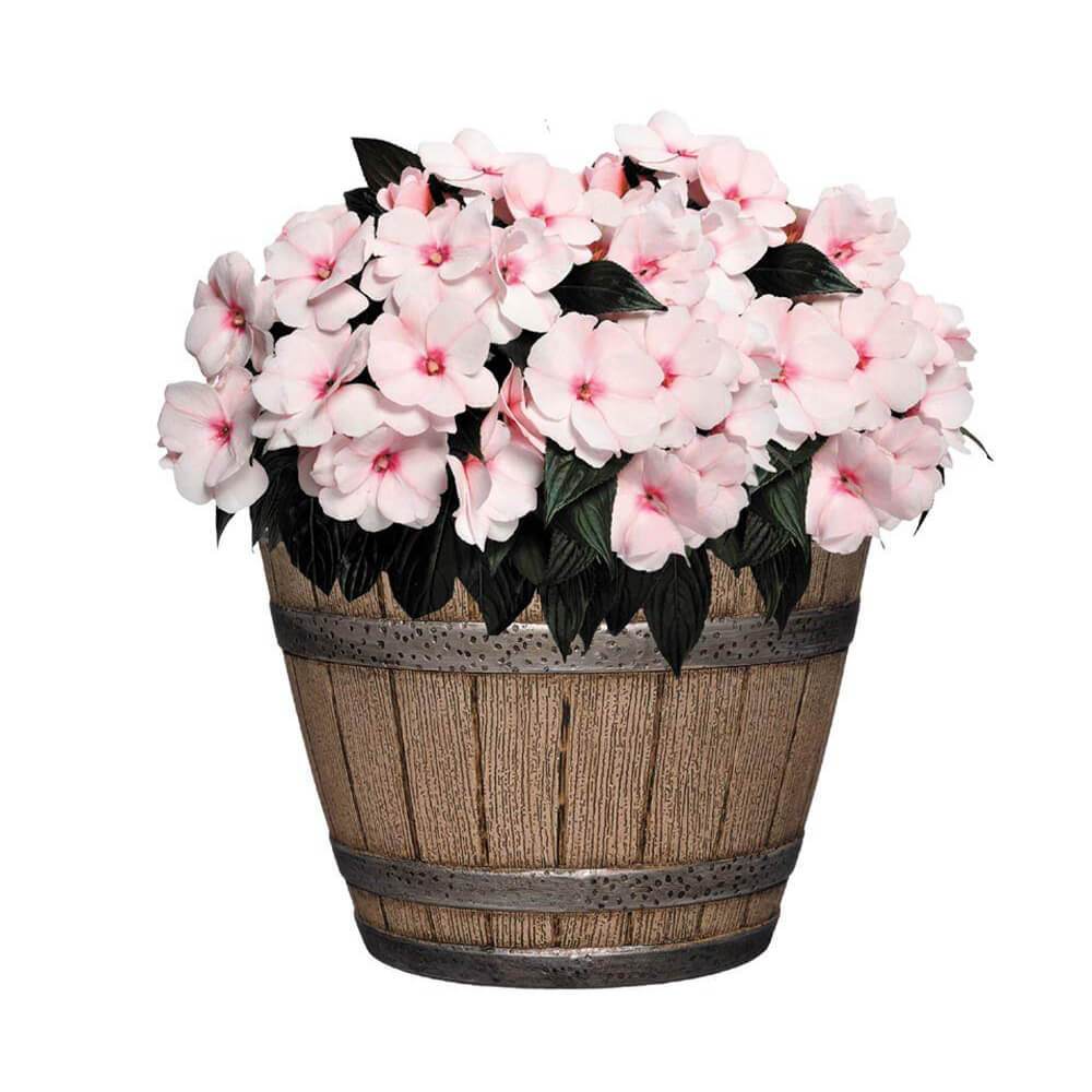 Whiskey Barrel Planter